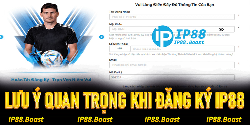 Những lưu ý quan trọng khi đăng ký IP88